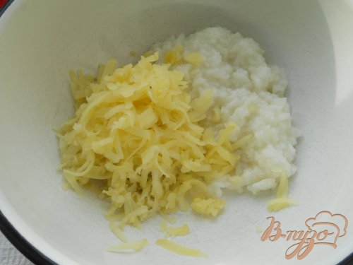 Котлеты из риса и картофеля с овощами Котлеты из риса и картофеля с овощами