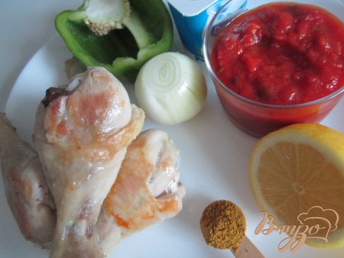 Куриные ножки с пряным рисом Куриные ножки с пряным рисом