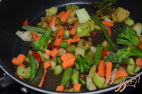 Говядина стир-фрай с овощами Говядина стир-фрай с овощами