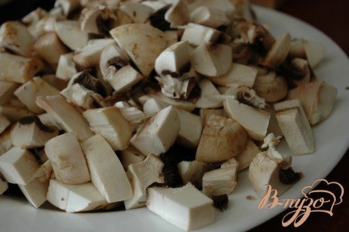 Перловка с луком и грибами Перловка с луком и грибами