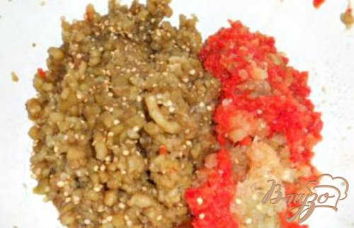 Котлеты из баклажанов и куриного филе Котлеты из баклажанов и куриного филе