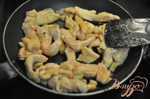 Курица по- строгановски Курица по- строгановски