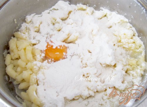 Картофельный пирог с грибами и кабачками Картофельный пирог с грибами и кабачками