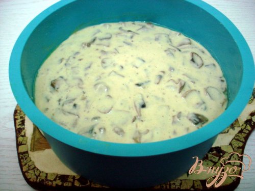 Закусочный торт грибной Закусочный торт грибной