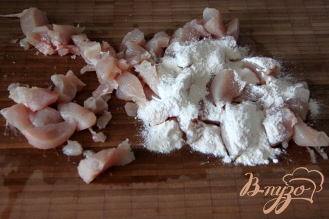 "Любчик" из куриного филе и риса "Любчик" из куриного филе и риса