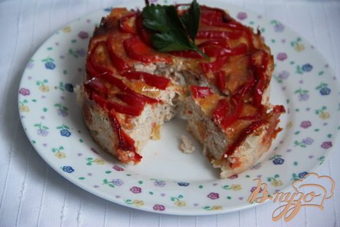 "Любчик" из куриного филе и риса "Любчик" из куриного филе и риса