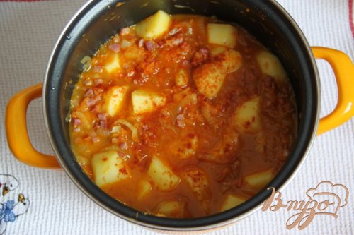 Гуляш из картофеля "goulash on poor" Гуляш из картофеля "goulash on poor"