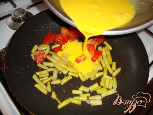 Омлет с овощами Омлет с овощами