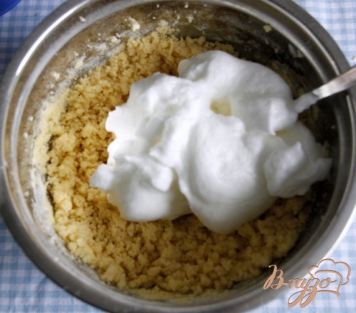 Миндальный кекс на белках Миндальный кекс на белках