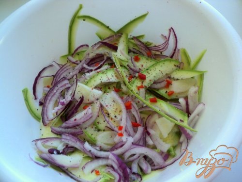 Салат кабачково-мятный Салат кабачково-мятный