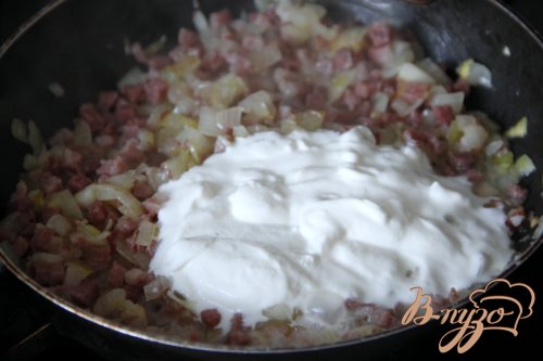 Лепёшка по мотивам "Фламмкухен" Flammekueche Лепёшка по мотивам "Фламмкухен" Flammekueche