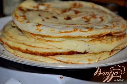 Блинчики с банановой начинкой Блинчики с банановой начинкой