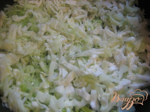 Капустная шарлотка Капустная шарлотка