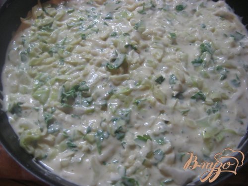 Капустная шарлотка Капустная шарлотка