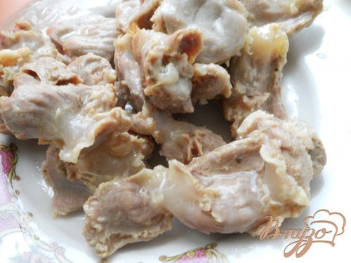Паста с соусом из куриных желудочков Паста с соусом из куриных желудочков