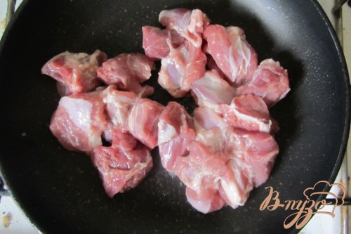 Картофель тушеный с мясом Картофель тушеный с мясом