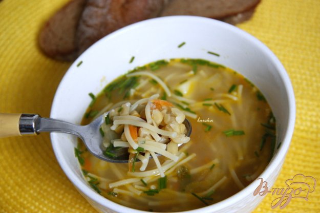 Рецепт постного супа с вермишелью