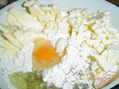 Пирог с овощами и брынзой Пирог с овощами и брынзой