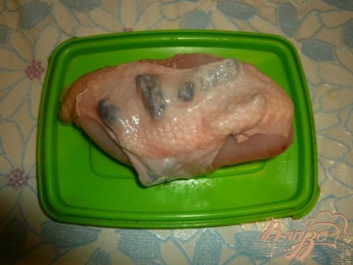 Куриная грудка с черносливом Куриная грудка с черносливом