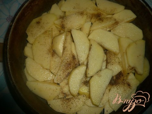 Картофель с мясом в духовке Картофель с мясом в духовке