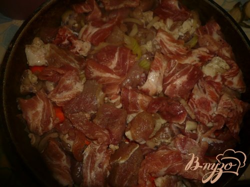 Картофель с мясом в духовке Картофель с мясом в духовке