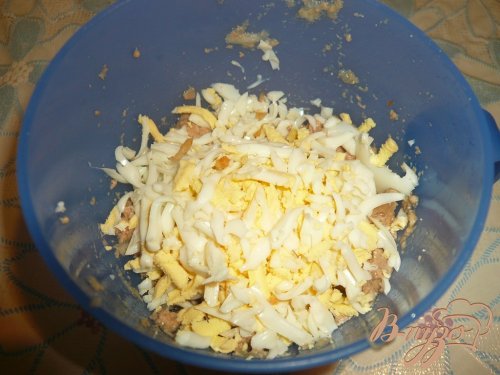 Канапе с печенью трески Канапе с печенью трески