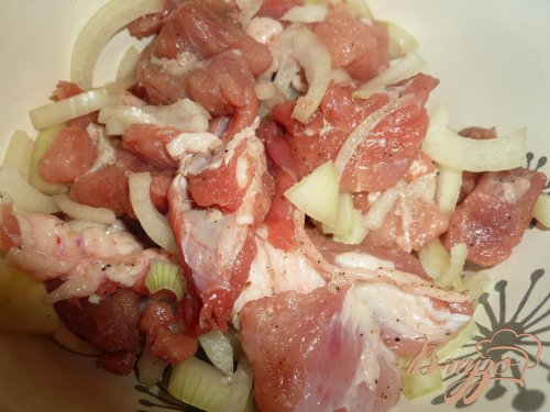 Ленивый горшочек с картофелем и мясом Ленивый горшочек с картофелем и мясом