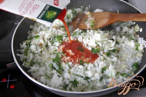 Мусака с овощами и рисом Мусака с овощами и рисом