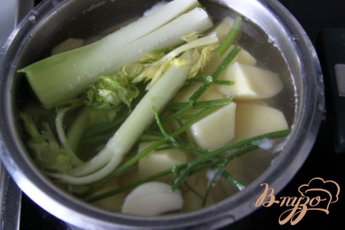 Ленивые зразы из фарша, картофеля с зеленью Ленивые зразы из фарша, картофеля с зеленью