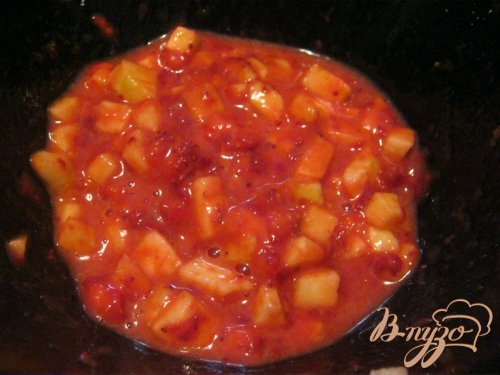 Слоёные конвертики с фруктовой начинкой Слоёные конвертики с фруктовой начинкой
