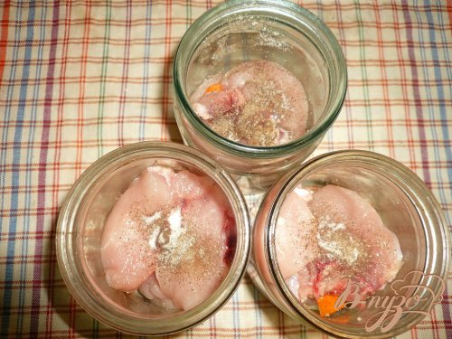 Куриная грудка в собственном соку Куриная грудка в собственном соку