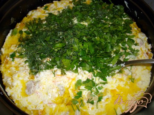 Стручковая фасоль с копчёными сосисками Стручковая фасоль с копчёными сосисками