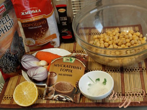 Морковно-нутовые котлеты с цельнозерновой мукой Морковно-нутовые котлеты с цельнозерновой мукой