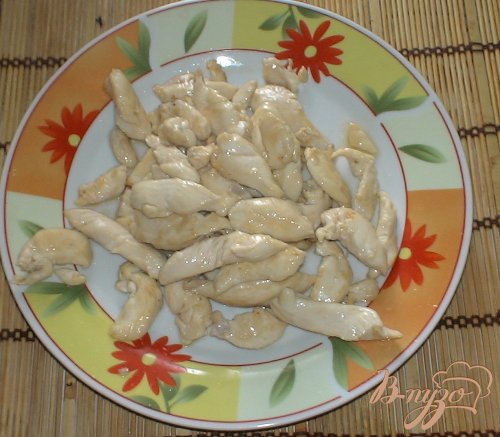 Куриное филе по-китайски с рисом Куриное филе по-китайски с рисом