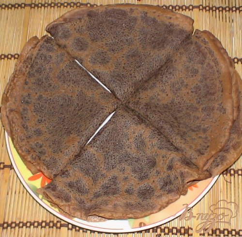 Шоколадные блины Шоколадные блины