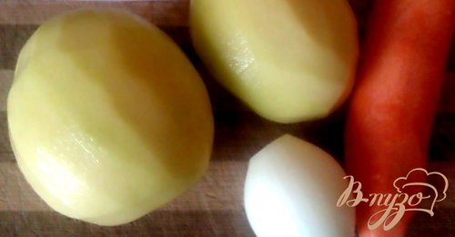 Овощной суп на курином бульоне Овощной суп на курином бульоне