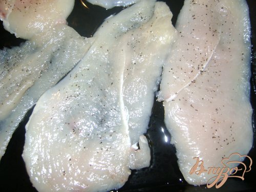Нарядное куриное филе из духовки Нарядное куриное филе из духовки