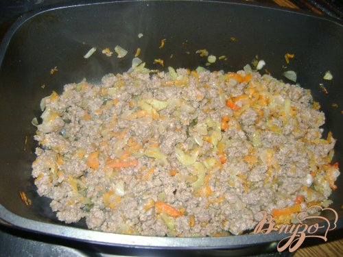 Гречка с фаршем и овощами Гречка с фаршем и овощами
