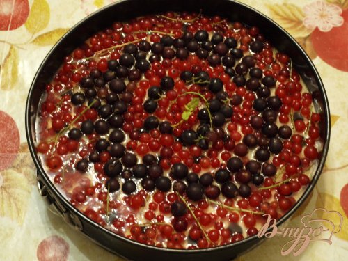 Смородиновый торт "Красное и чёрное" Смородиновый торт "Красное и чёрное"