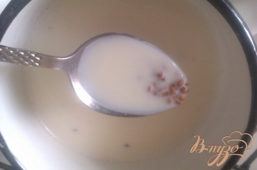Молочный суп с гречкой Молочный суп с гречкой