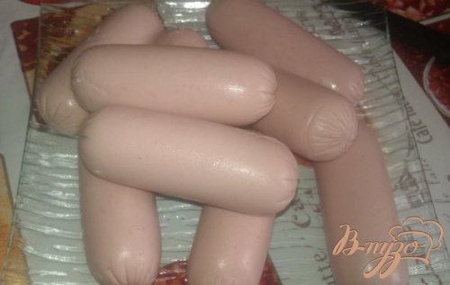 Чесночные сардельки на шампурах Чесночные сардельки на шампурах