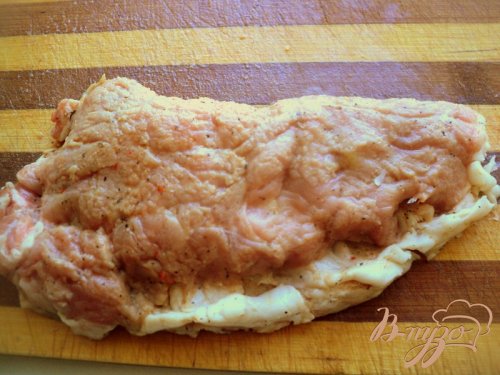 Отбивные с яблоками Отбивные с яблоками
