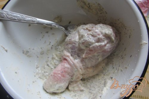 Куриные ножки с прованскими травами под сырной шубкой Куриные ножки с прованскими травами под сырной шубкой