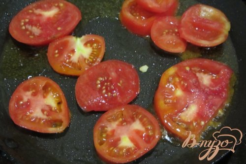 яичница с моцареллой и зеленью яичница с моцареллой и зеленью