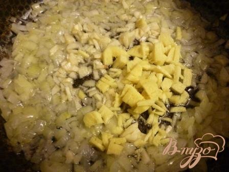 Рис с чесноком, луком и имбирем Рис с чесноком, луком и имбирем