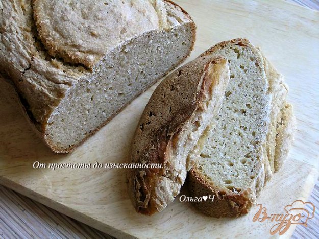 житньо-кукурудзяний хліб з вівсяними пластівцями. як приготувати з фото