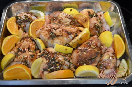 Курица в цитрусовом маринаде Курица в цитрусовом маринаде