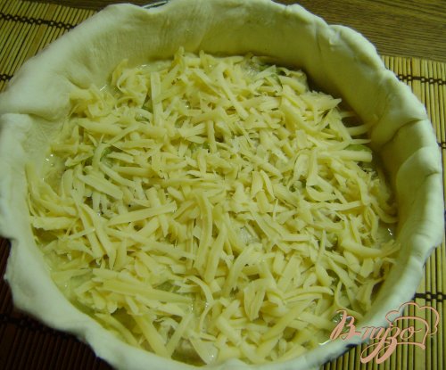 Киш с курицей и перцем Киш с курицей и перцем