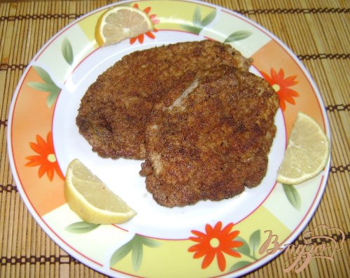 Шницель со свининой Шницель со свининой