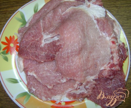Шницель со свининой Шницель со свининой